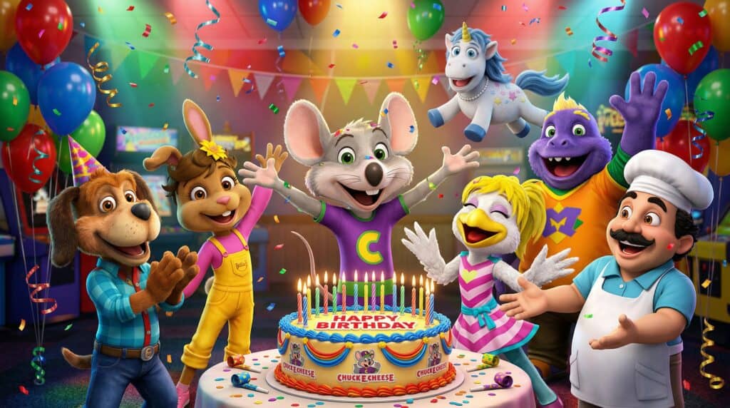 Chuck E. Cheese Birthday Club — Free Birthday Rewards Kennewick, WA